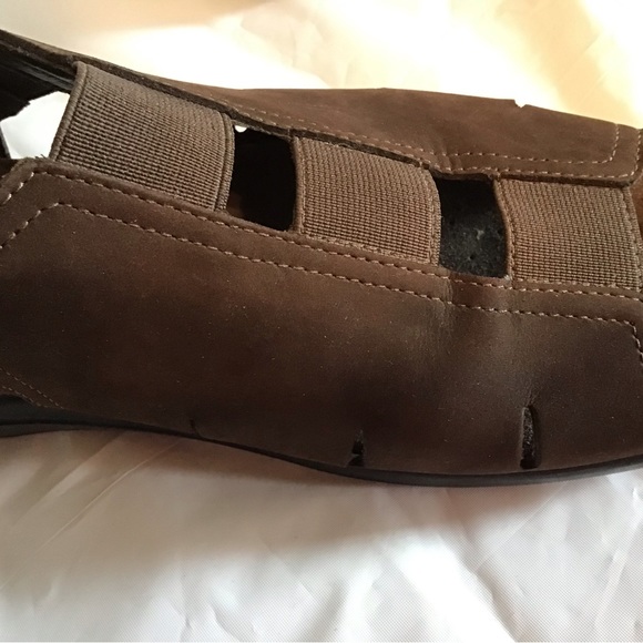 Prophet Sandals, nearly new, very comfortable, brown leather uppers and insole - Picture 5 of 5